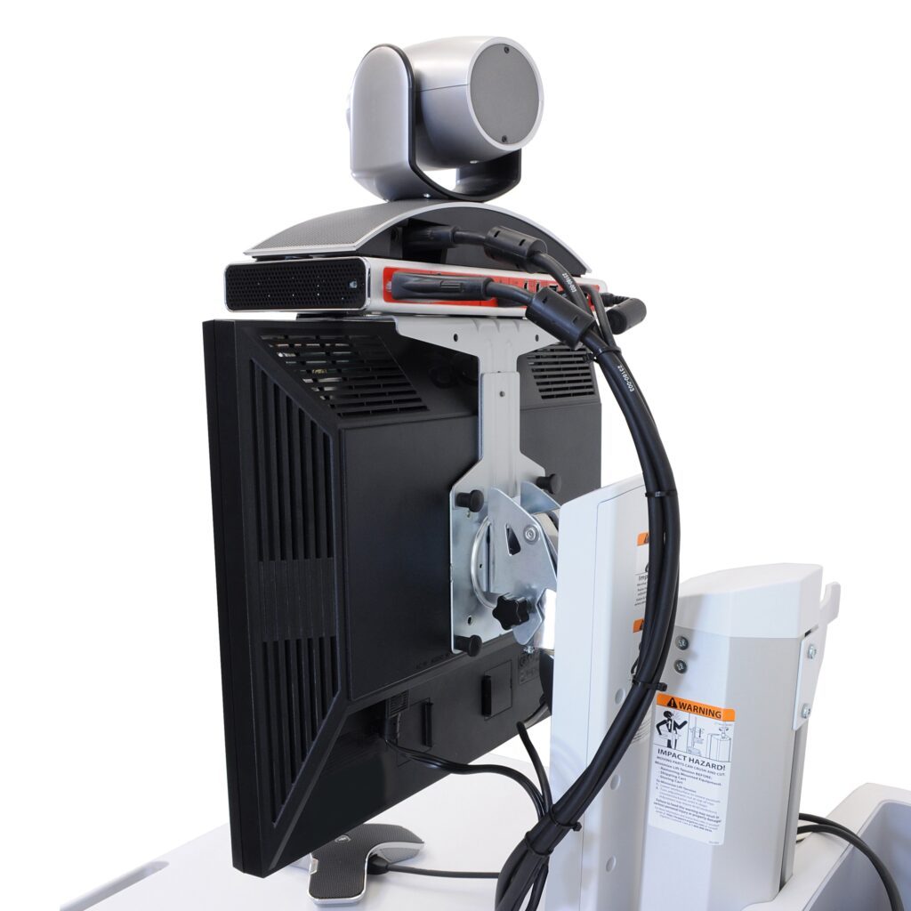 Le chariot Télé-AVC du CH de Cholet : une innovation IRIS CONNECT au service des urgences.